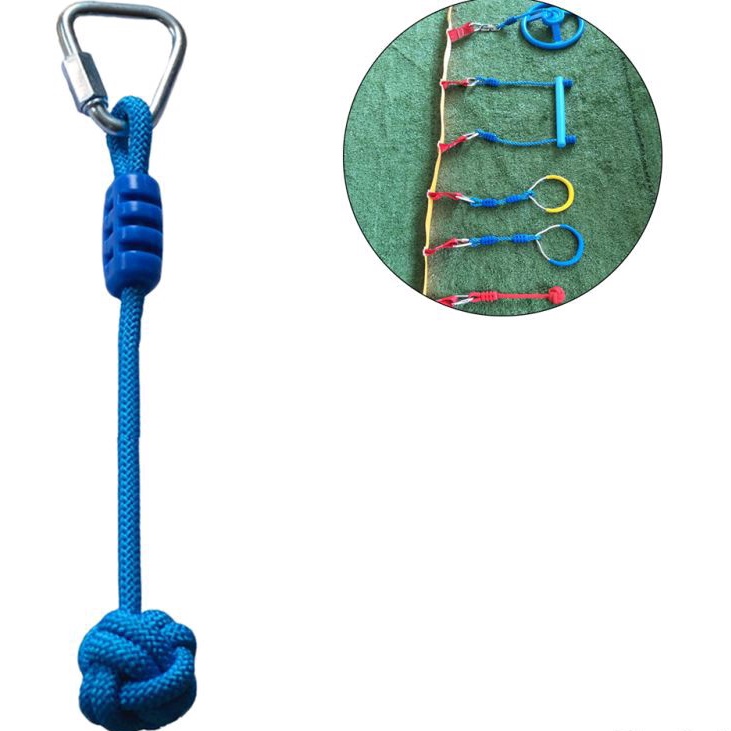 Slackline Fists Hold  Kids Backyard Swing Climbing Accessories for Obstacle Course Monkey Boxing