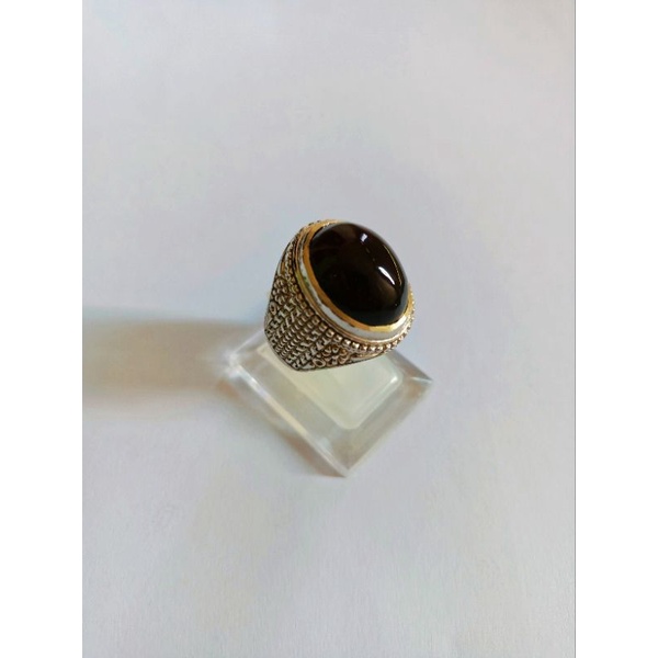 Batu cincin yaman wulung (ori)