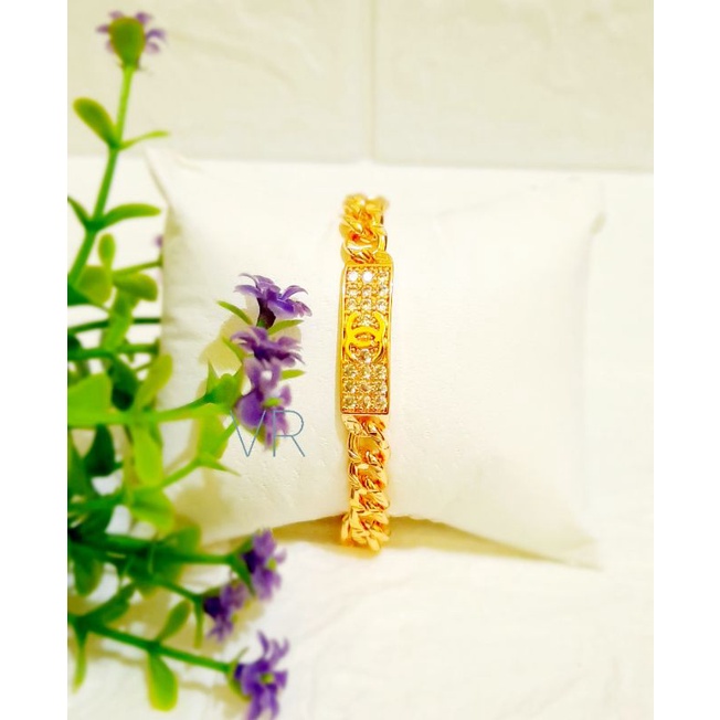 GELANG XUPING ASLI|GELANG XUPING LAPIS EMAS|PERHIASAN XUPING ANTI KARAT TAHAN LAMA|GELANG RANTAI CEN