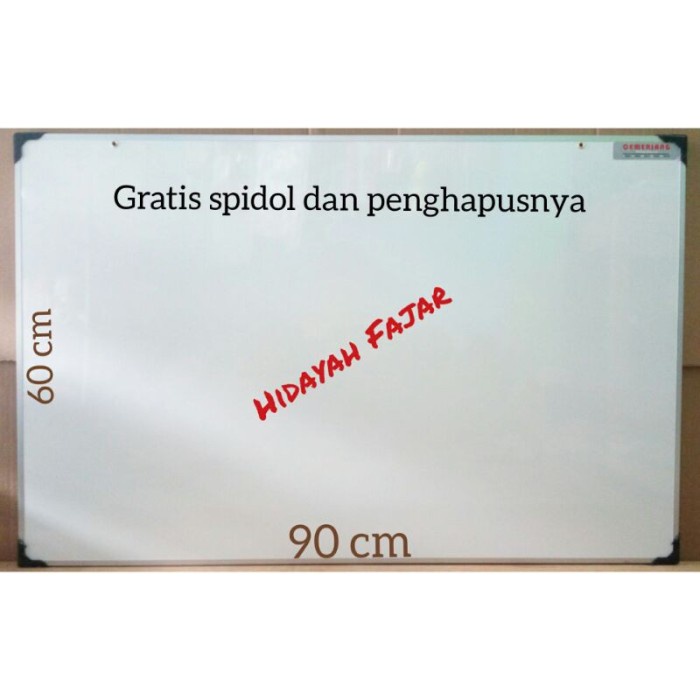 

Papan Papan Tulis - White Board 90 X 60 - Papan Tulis Berkualitas