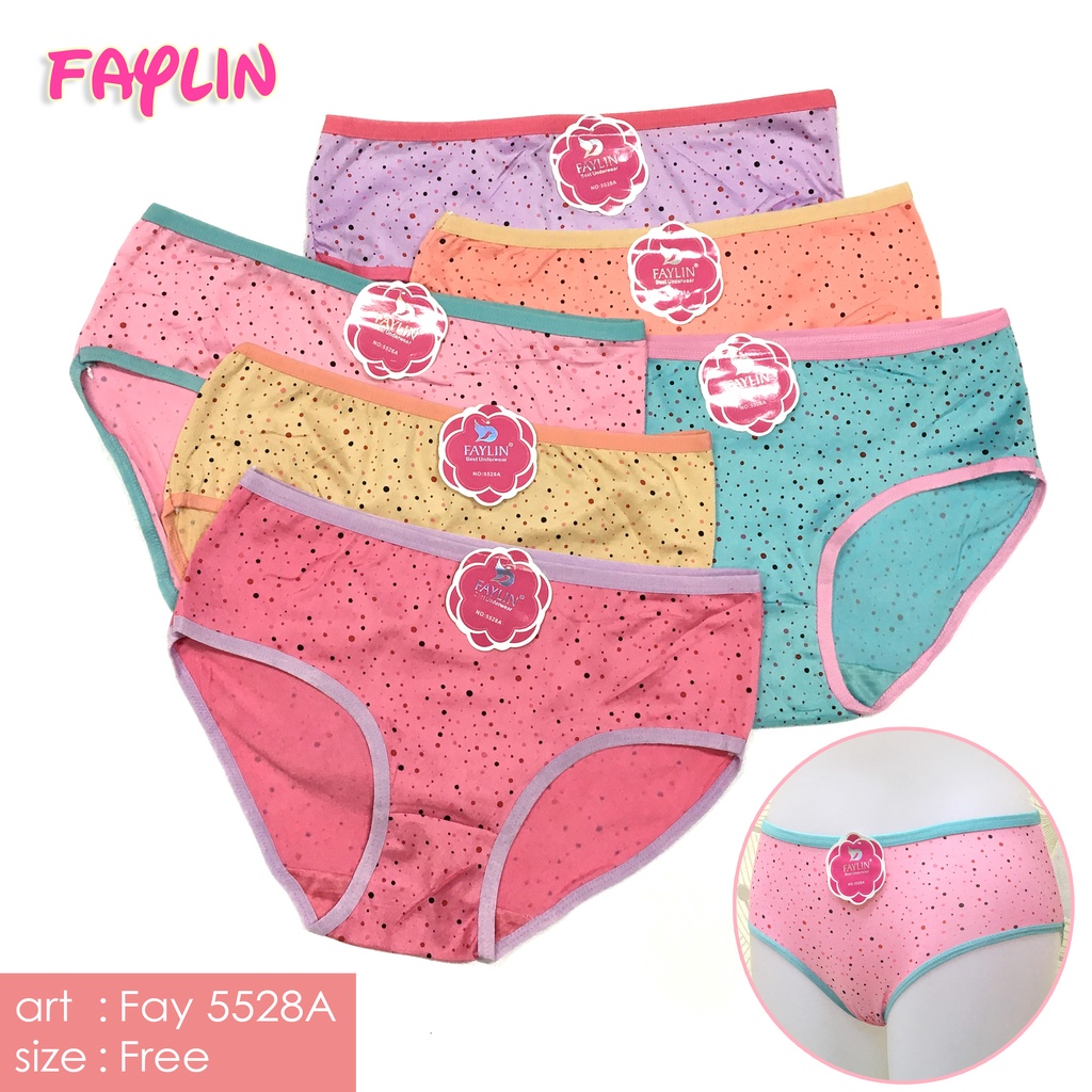 FAYLIN | Celana Dalam Wanita / Motif BINTANG / art Fay 55XX