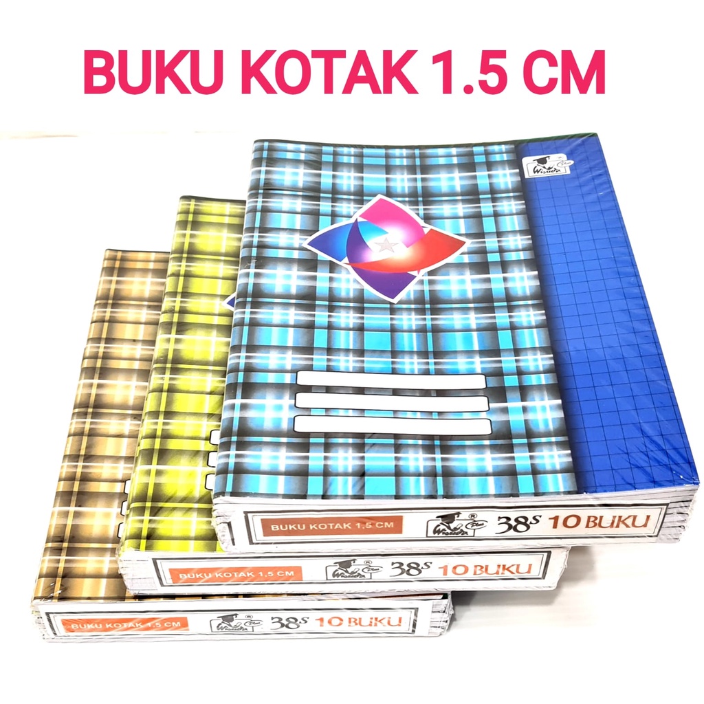 

Buku Kotak Sedang Mandarin 38 Lembar Isi 10 Buku