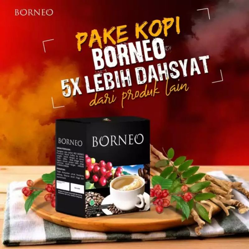 Kopi Borneo Isi 5 Sacet - Kopi Herbal