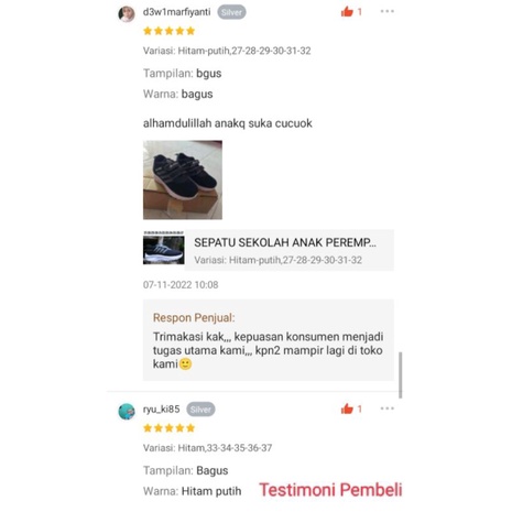 SEPATU ANAK SEKOLAH HITAM TK SD USIA 5 SAMPAI 15 TAHUN