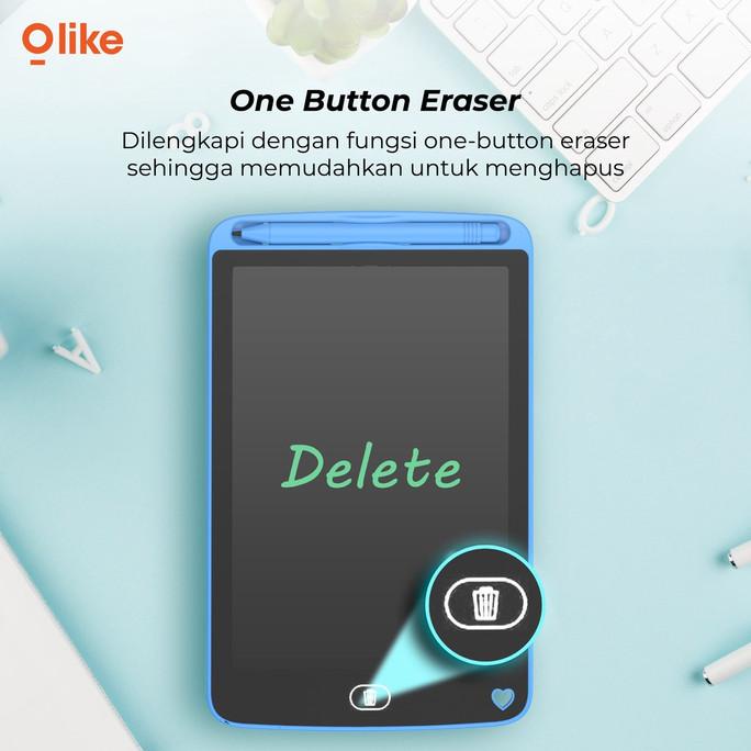 

TERBARU Olike LCD Writing Tablet 8.5" Eye Care Display Screen Lock Function B1 /ALAT TULIS AESTHETIC/ALAT TULIS SEKOLAH/ALAT TULIS SET/ALAT TULIS LENGKAP/ALAT TULIS ANAK/ALAT TULIS LUCU