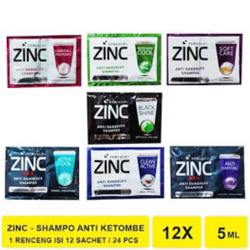shampo zinc sachet