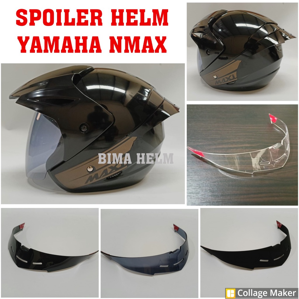 Spoiler helm Yamaha NMAX - Spoiler helm Yamaha MAXI
