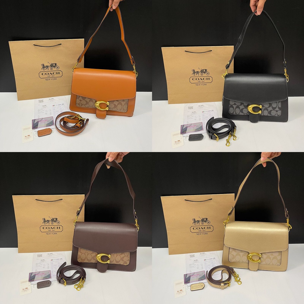Coach signature Tabby 28 Shoulder bag tas selempang wanita premium sb