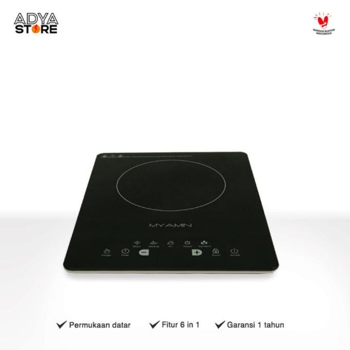 Myamin Kompor Induksi/Kompor Listrik/Kompor Portable/Cooktop 1000 Watt Sheninaproduction