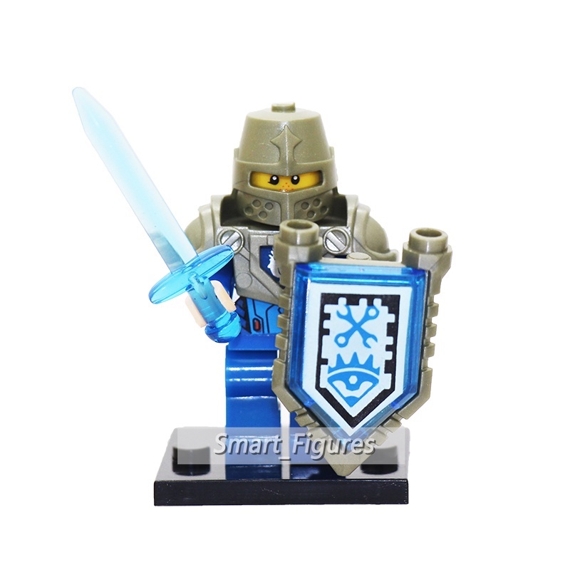 Nexo Knights Mainan Action Figure Minifigures Lance Richmond Macy Clay Aaron Lavaria Beast Master Untuk Hadiah JR807