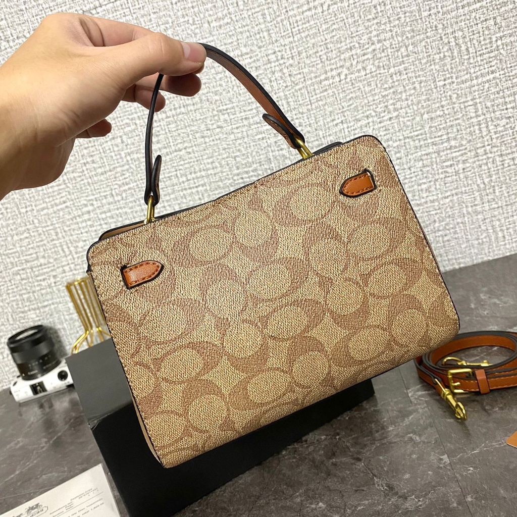 Co@ch Mini Lane Top Handle Bag 9601 (FreeKantongKain+BubbleWrap)