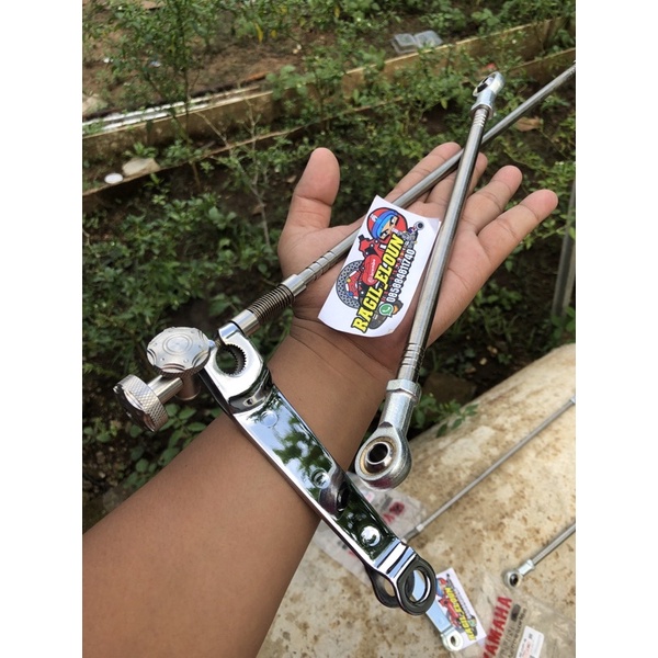 Jual Stik Rem Dan Standhub Stenlis Sett Paha Rem Byson Original Chrome