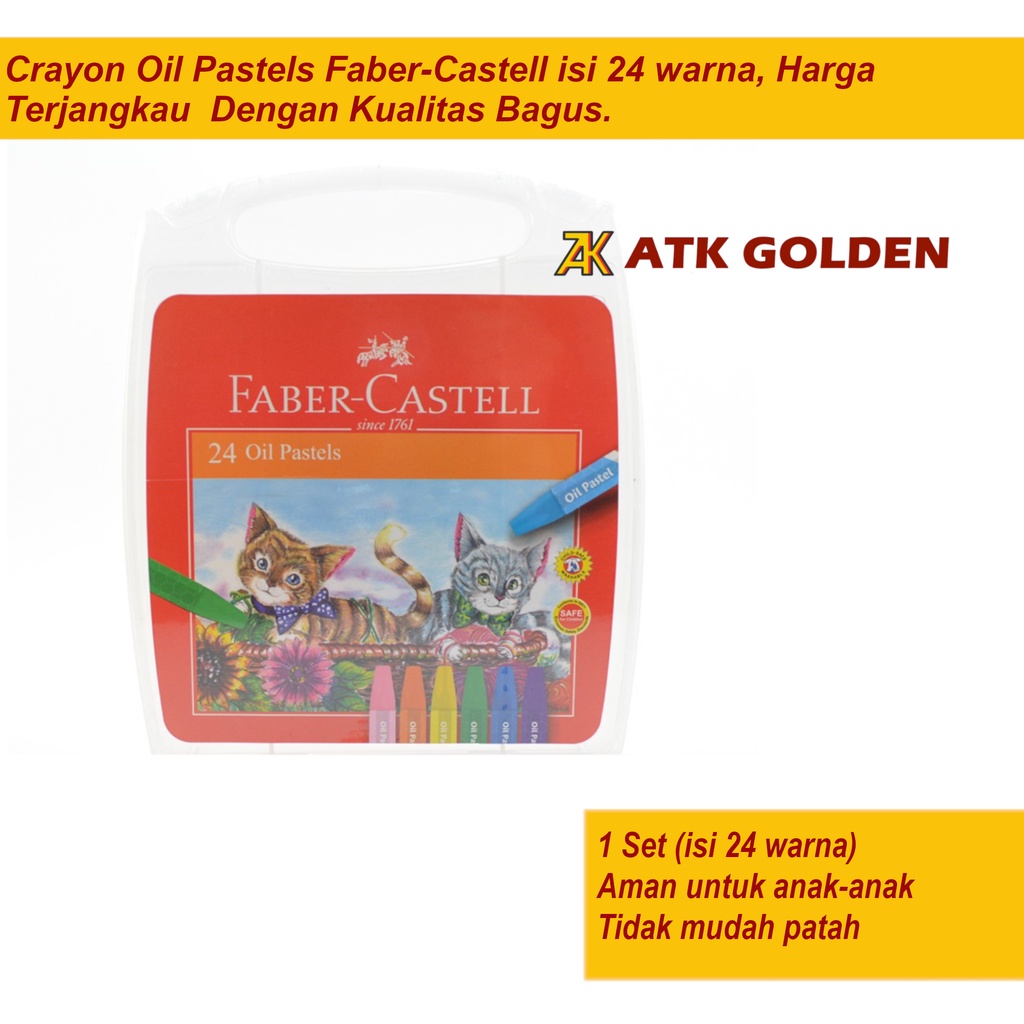 

Crayon Faber-Castell isi 24 warna