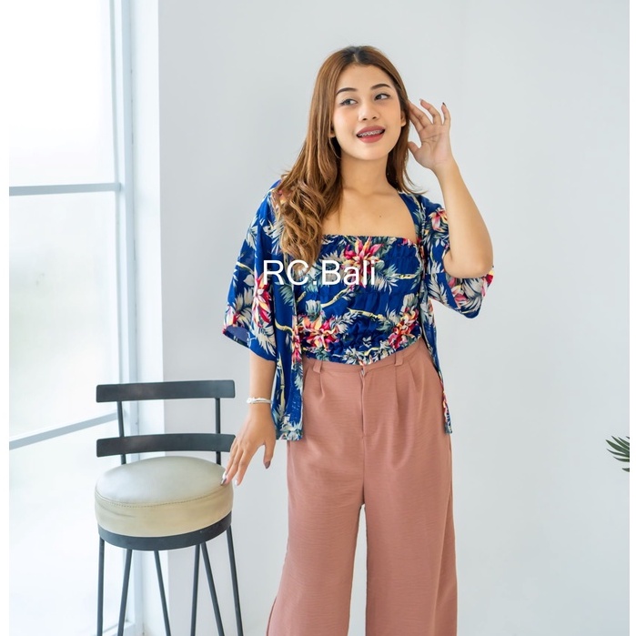 Cardigan Set Kemben Bali