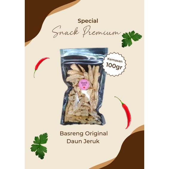 

Basreng Original daun jeruk 100gr