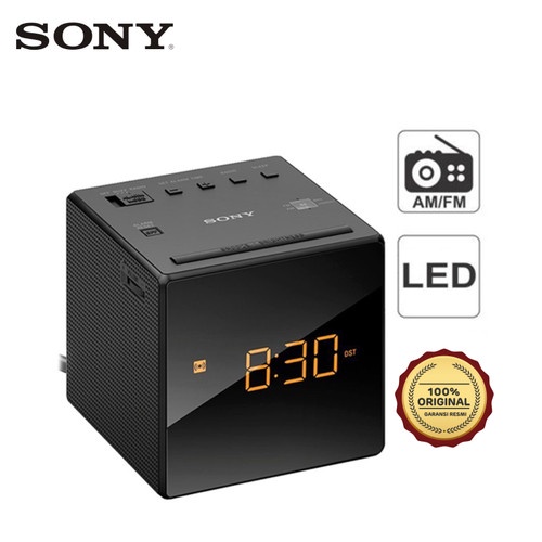 Radio FM/AM CLOCK DIGITAL ALARM SONY ICF-C1 BOOMBOXES RADIO PLAYER ori
