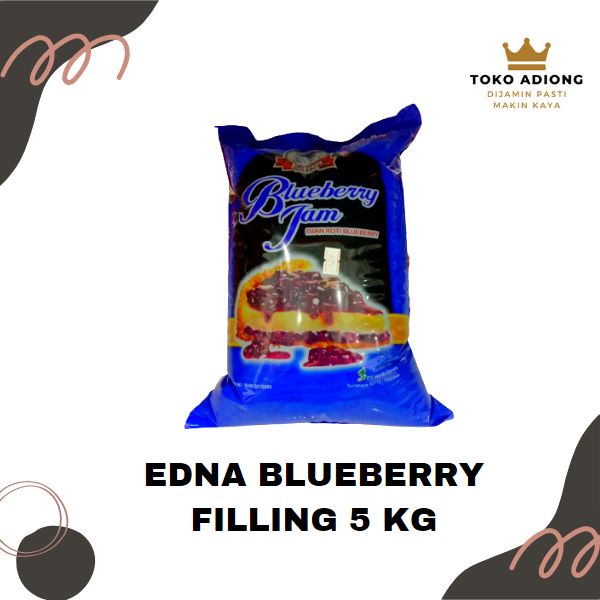 

EDNA BLUEBERRY FILLING 5 KG / selai blueberry / selai oles