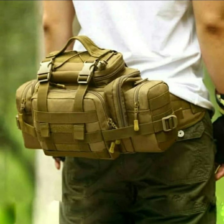 TAS SLEMPANG ARMY TAS PINGGANG TACTICAL ARMY