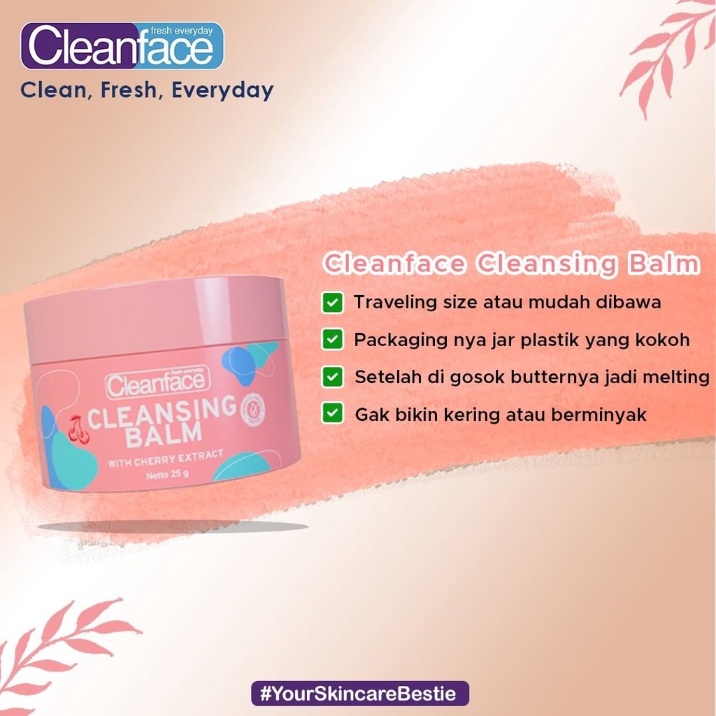 READY Cleanface Cleansing Balm / Pembersih Make Up (Balm)