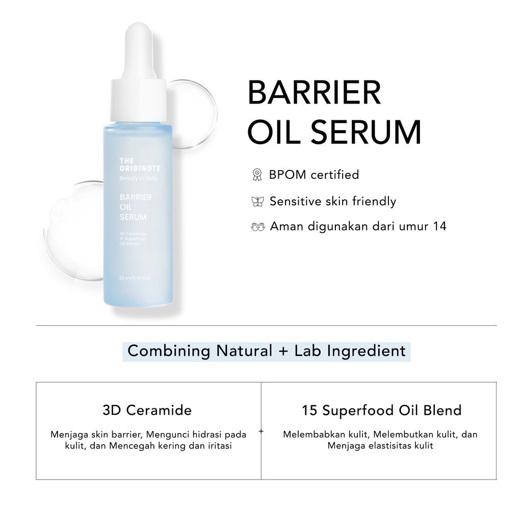 THE ORIGINOTE Barrier Oil Serum 20ml