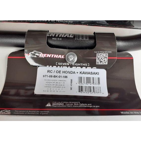 Stang renthal 971 ori KLX CRF WR KTM Husqvarna KX YZ