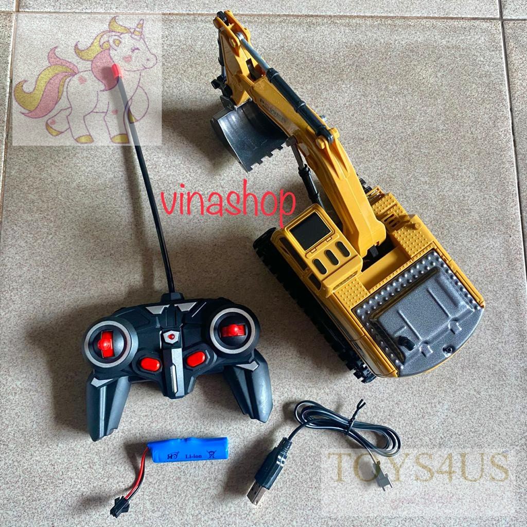 Toys4Us - Mainan Anak Truk Beko Excavator Keruk R/C Cakruk Besi