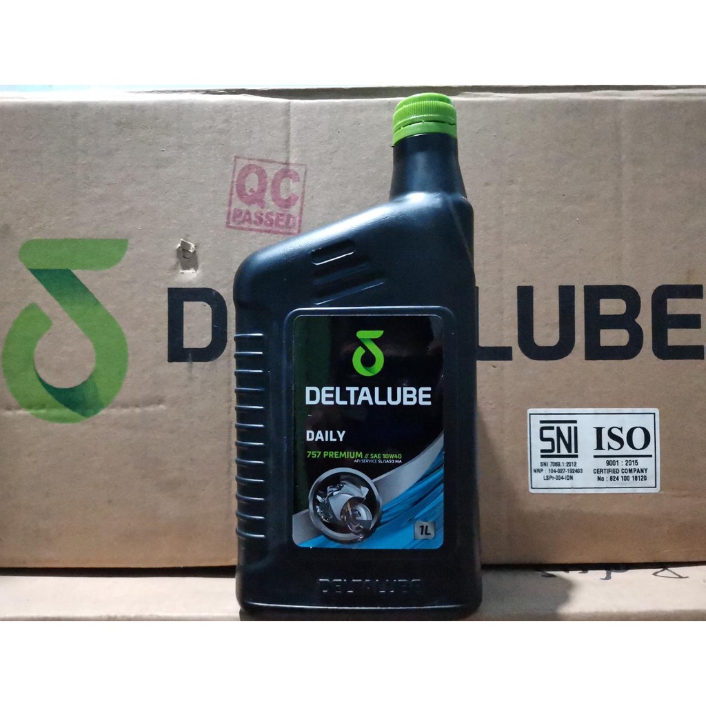 Deltalube Daily 10w-40 / Oli Motor Manual / Motor Bebek / 0.8lt &amp; 1lt