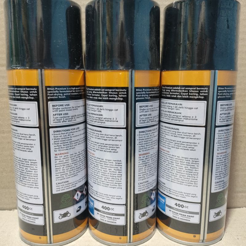 Pilok Cat Diton Premium Paket Lengkap 3 Kaleng Scoopy Beige 9320 Beige Primer Grey 9120 Clear Gloss 9128 400cc Pilox Paketan Cat Semprot Special Spray Paint