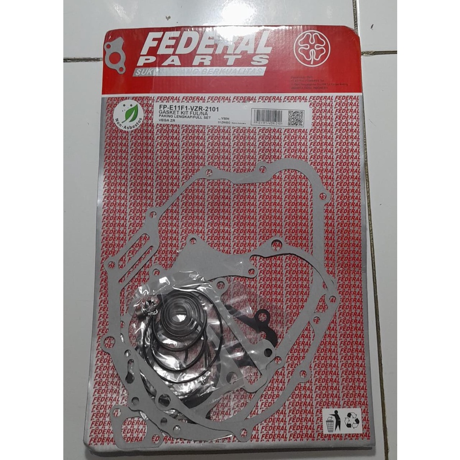 Gasket Paking Full Set Federal Fullset Vega ZR Jupiter Z 115 FP E11F1 VZR 2101