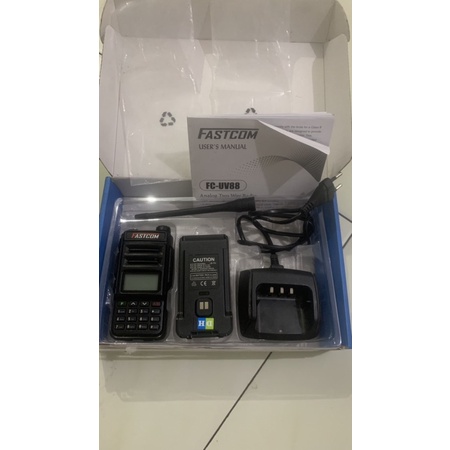 ht fastcom fc uv88 walkie talkie handy talkie second