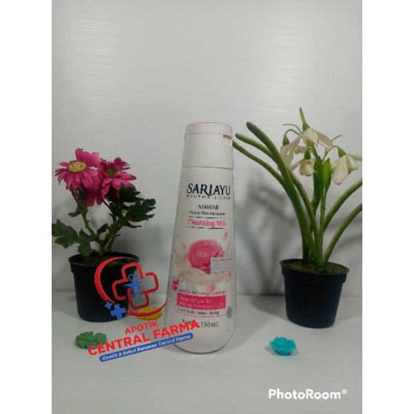 SARIAYU MAWAR CLEANSING MILK | SUSU PEMBERSIH MAKEUP DAN WAJAH | 150 ml