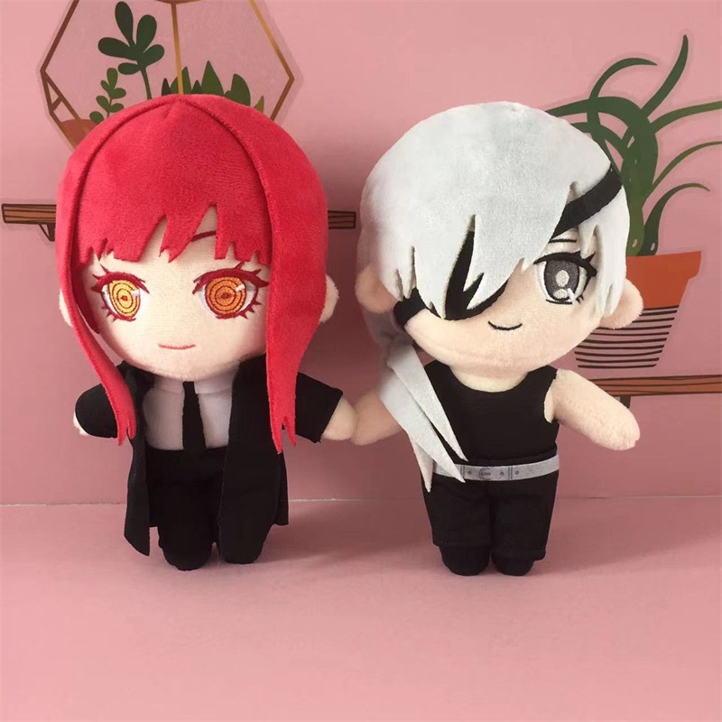 Mainan Boneka Plush Anime Makima Denji Quanxi Pochita Untuk Hadiah Anak