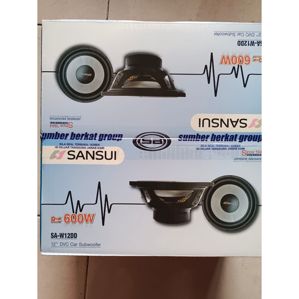 Subwoofer Sansui 12 inch SA-W12DD