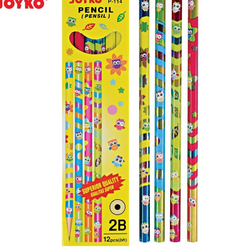 

Model Terheboh Pensil Joyko P-114 2B 1 BOX 12 PCS