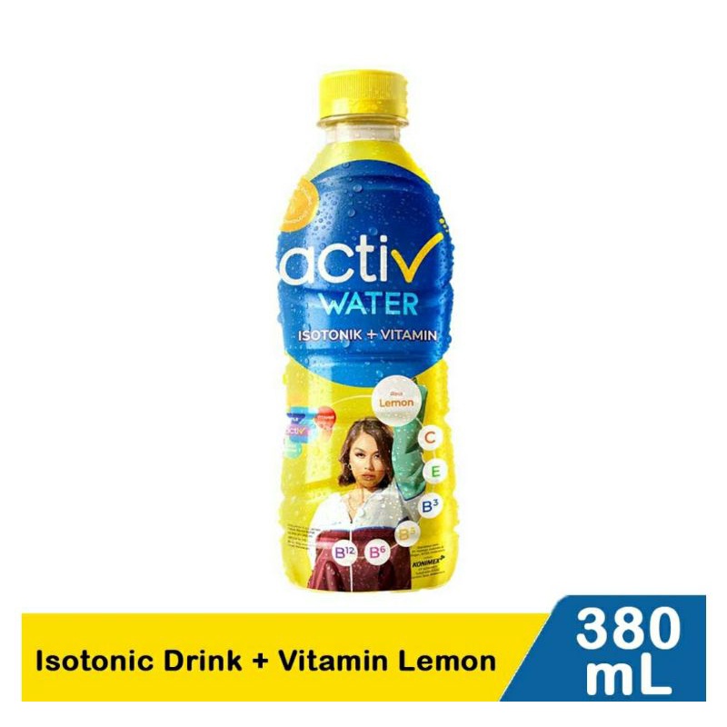Activ Water lsotonic Drink + Vitamin Lemon380mL
