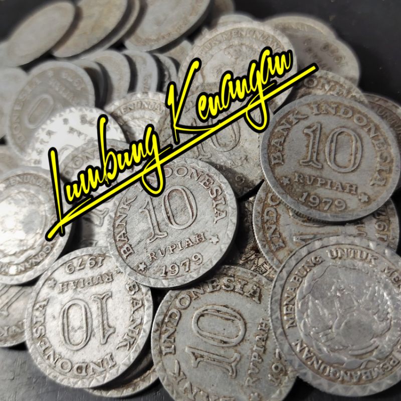 uang kuno 10 Rupiah Tabanas 1979