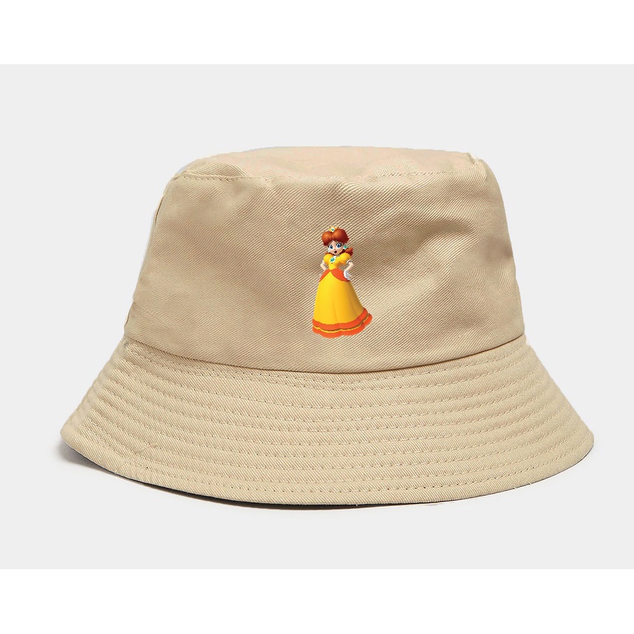 Topi Bucket Hat Super Mario 3D Character Daisy