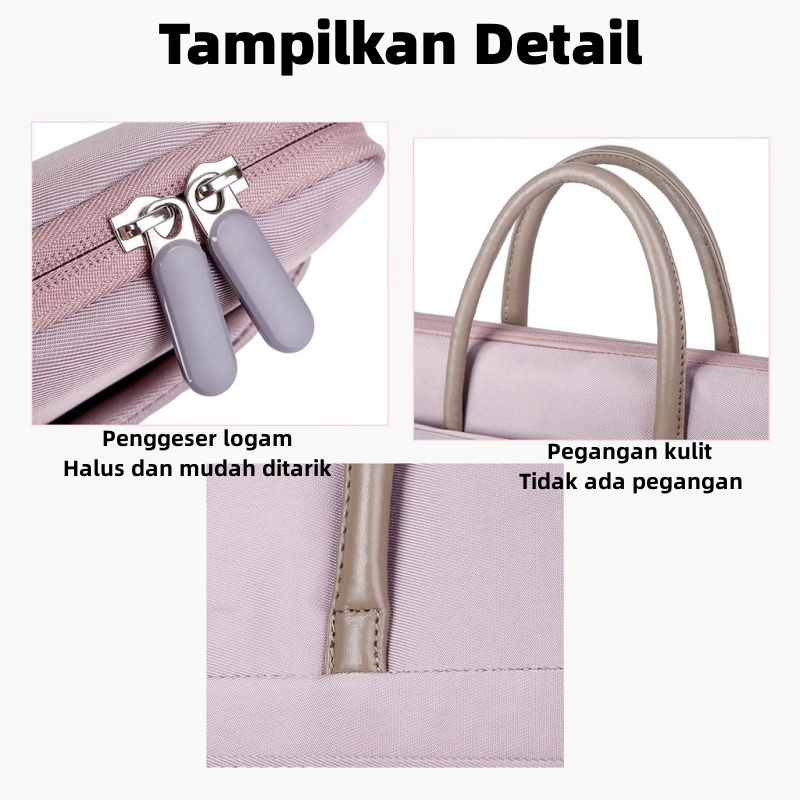 Tas Laptop/ Laptop Sleeve Unisex Selempang  Tas Laptop Jinjing Waterproof C97 Laptop Case 13 14 15 Pelindung Laptop