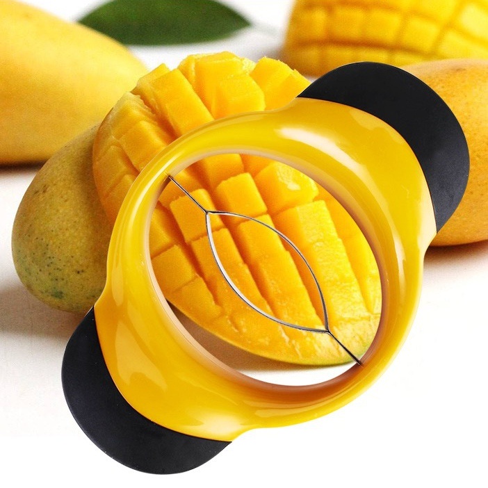 ALAT PENGUPAS MANGGA LA138RD PISAU PEMOTONG BUAH APEL PEAR MANGO KUPASAN CUTTER SLICER CUT SERBAGUNA MURAH PEELER