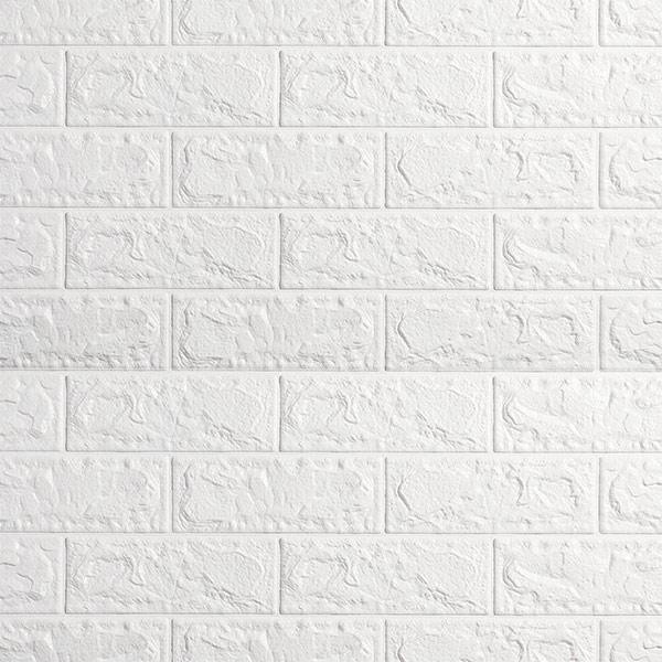 Wallpaper Dinding FOAM Timbul 3D Bata CLASSIC BRICK 70 x 77 cm / Wallpaper Bata 3D