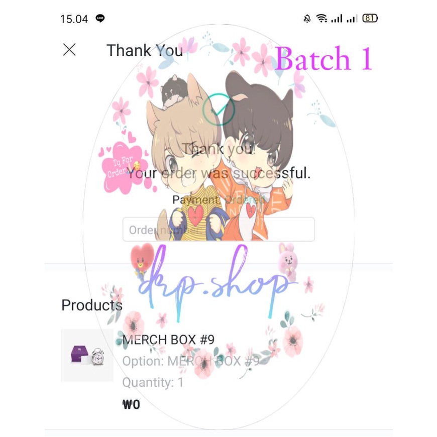 *SHARING BTS Merch Box 9*