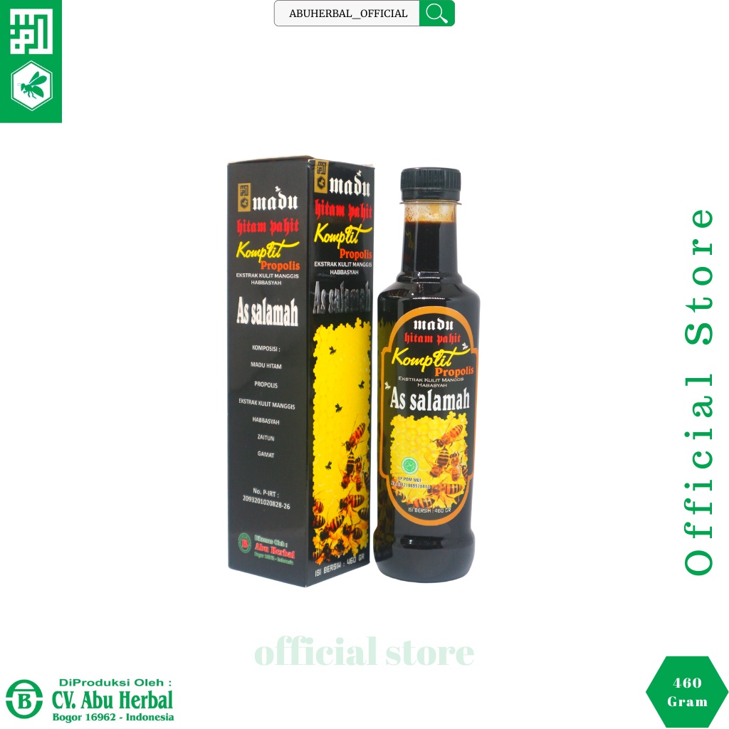 

NG Madu Hitam Pahit Plus Propolis 460 Gram, Madu Pahit Untuk Diabetes As Salamah