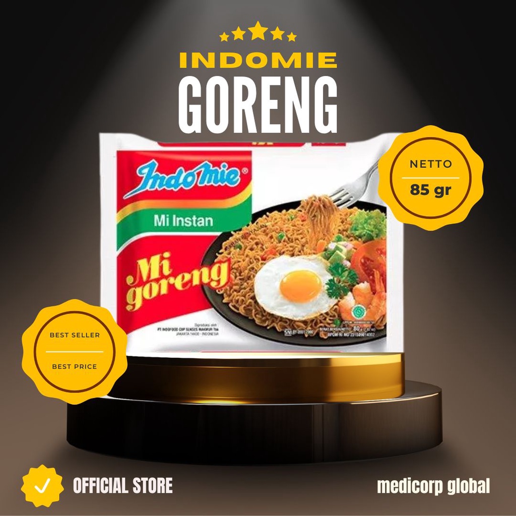 

[MEDICORP] Indomie goreng PROMO MURAH rasa original