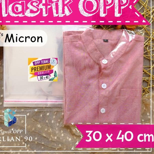 

Plastik Opp Lem 30X40 Cm Tebal 40 Micron / Plastik Opp Seal Premium - 30x40-40s