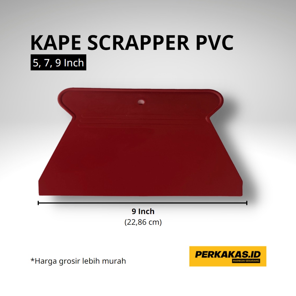Kape PVC 5 7 9 Inch TERMURAH