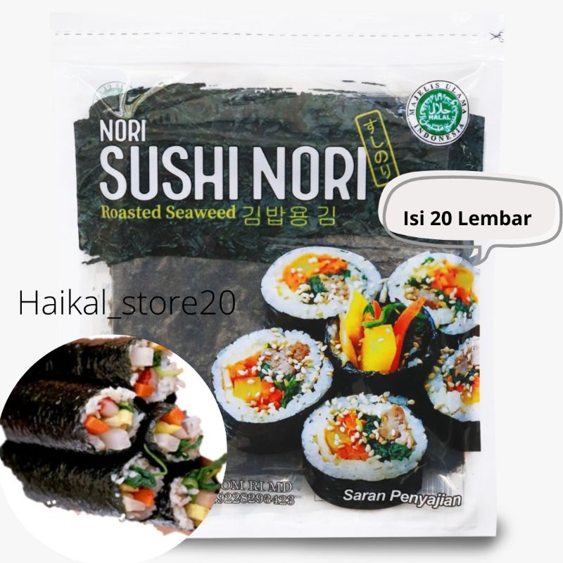 

Ay00! Java Food NSushi Nrumput laut 20 Lembar HALAL