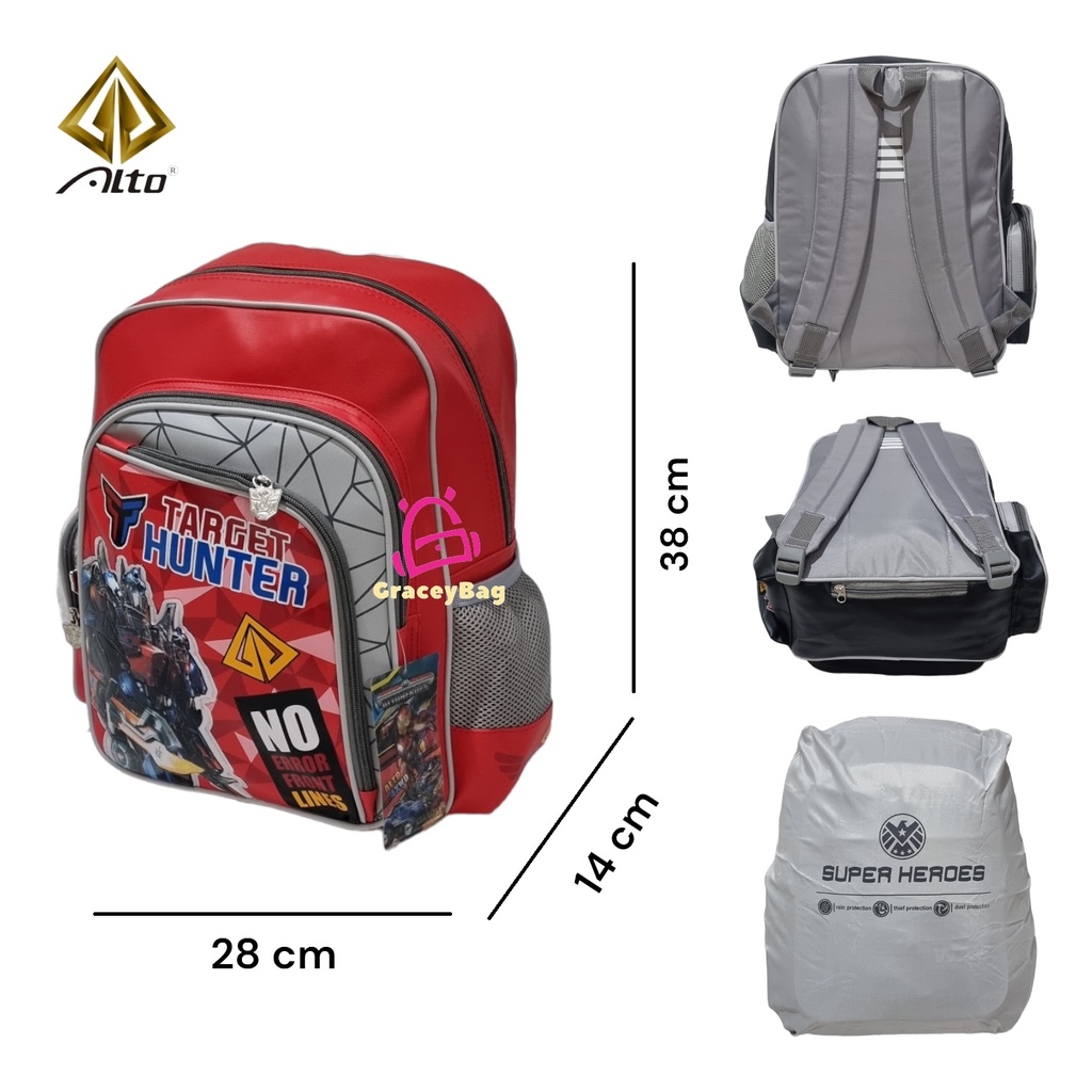 GB-41910U Tas Ransel Sekolah Anak Laki-Laki Alto