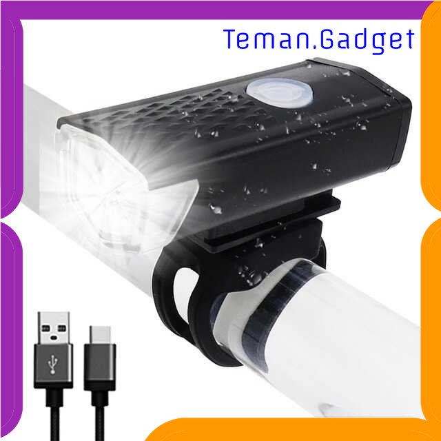 TG-SPD Raypal Lampu Sepeda LED USB Rechargeable Waterproof - RPL25