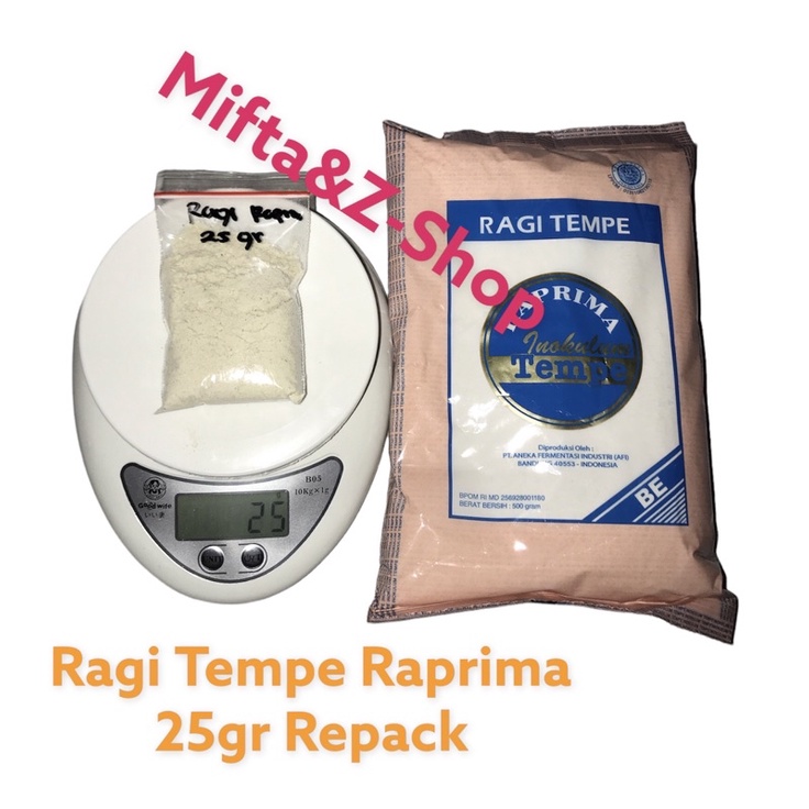 

Ragi Tempe Repack 25 gram Best Quality Exp Selalu Update