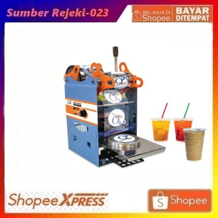 Jual Mesin Cup Sealer Q2 Pres Gelas Plastik Manual Sealing Machine Q2 Shopee Indonesia 7173